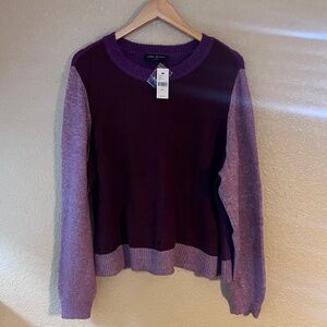 NWT Lane Bryant Colorblock Super Soft Sweater - Size 2X